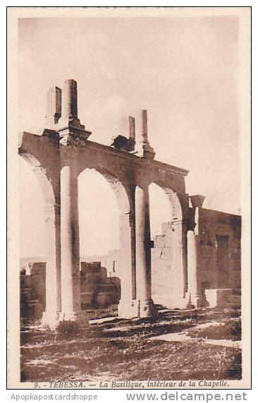 Algeria Tebessa La Basilique interieur de la Chapelle