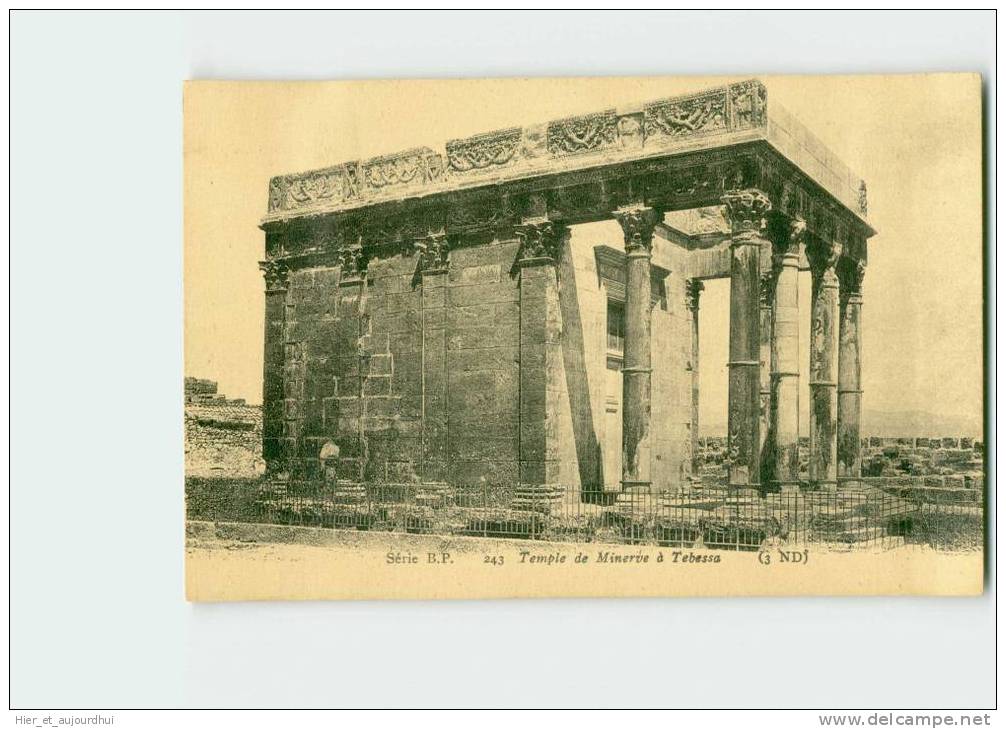 503 )  Temple de minerve à tebessa . 2 Scans. Année 19**