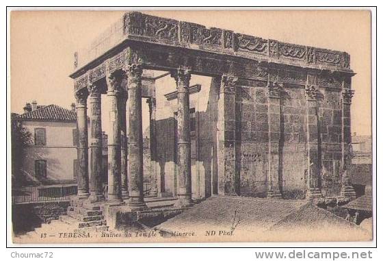(Algérie) 085, Tebessa, ND Phot 13, Ruines du Temple de Minerve