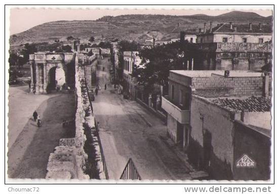 (Algérie) 082, Tebessa, Editions Photo Africains 12, Porte Caracalla et les Remparts