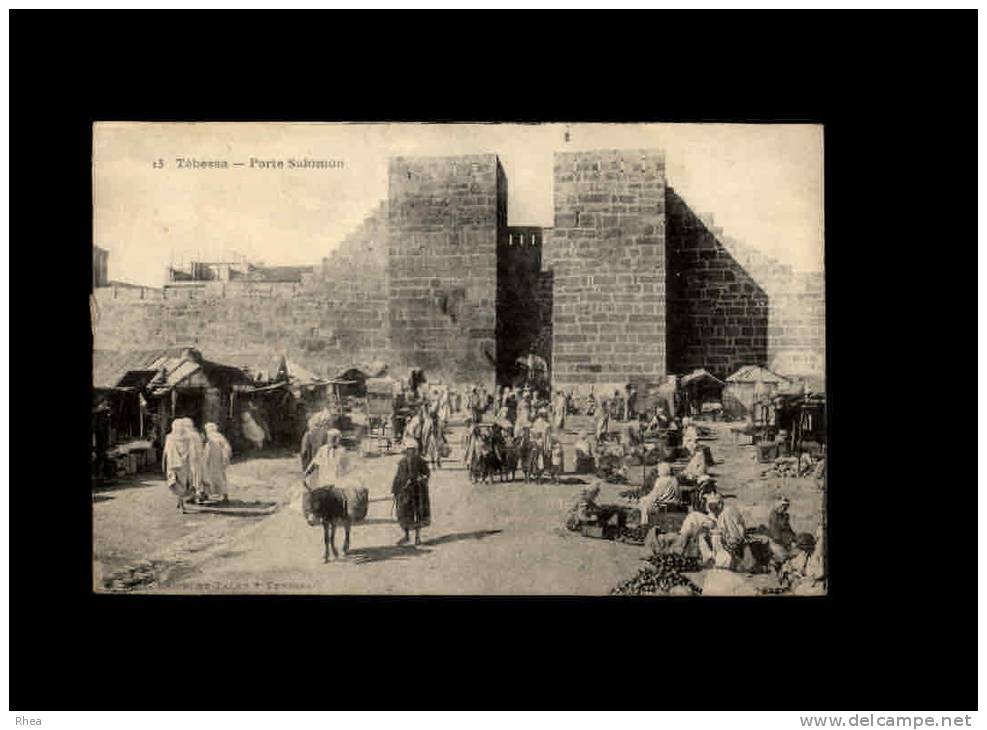 ALGERIE - TEBESSA - Porte Salomon - 13 - marché