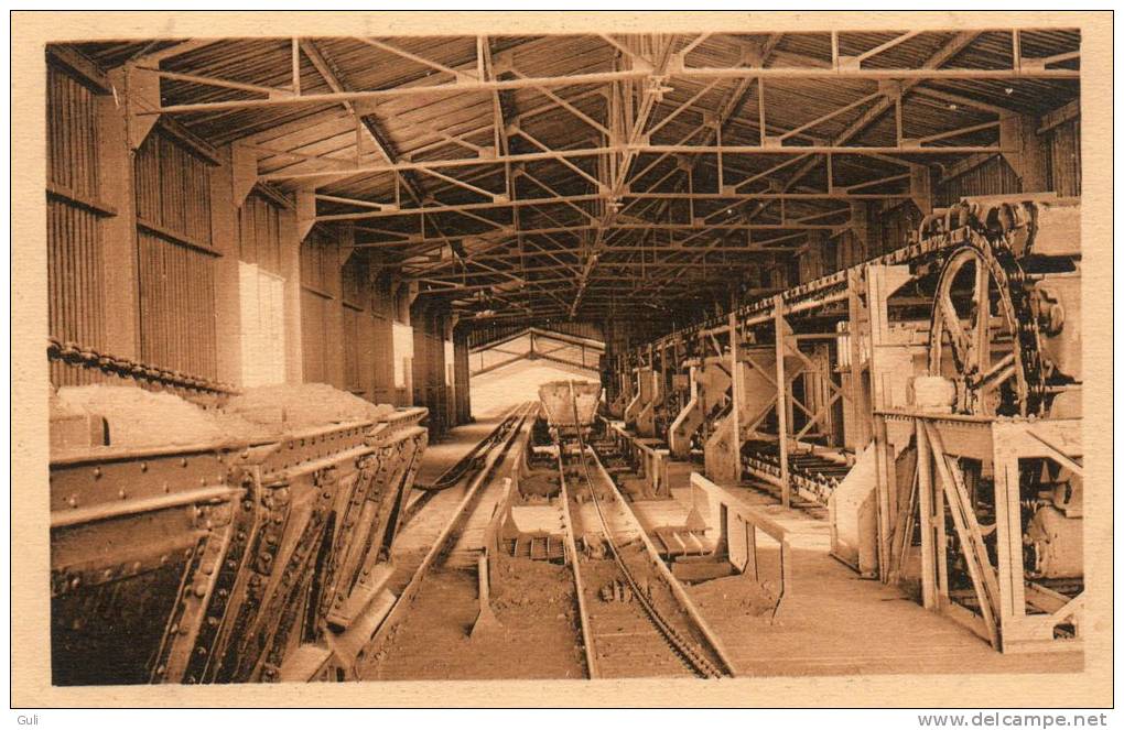 Algérie (Tébessa) -Mine du DJEBEL-KOUIF-Cie des Phospates de Constantine-l´Usine de séchage, arrivée aux fours*PRIX FIXE