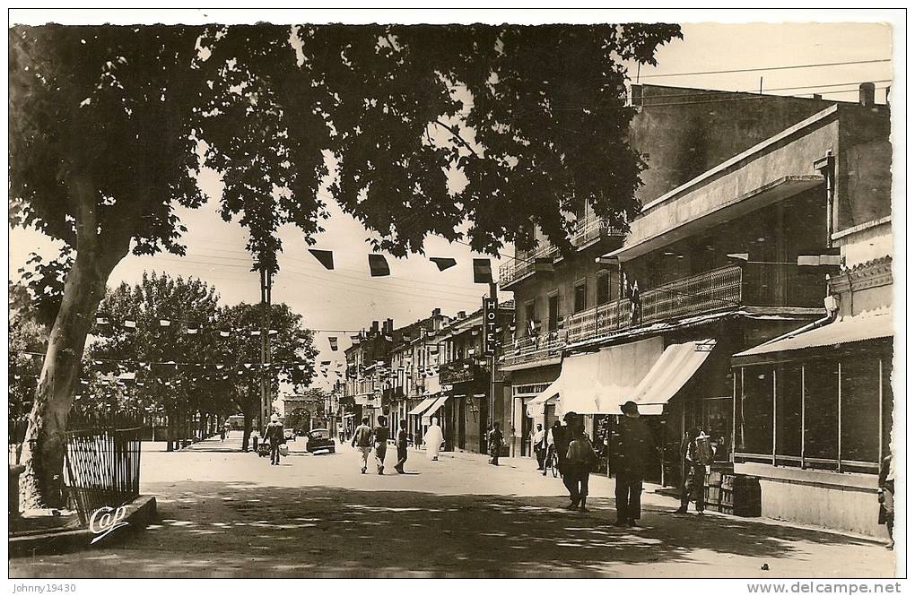 10 - TEBESSA - LE COURS CARNOT ( Animées ) ALGERIE