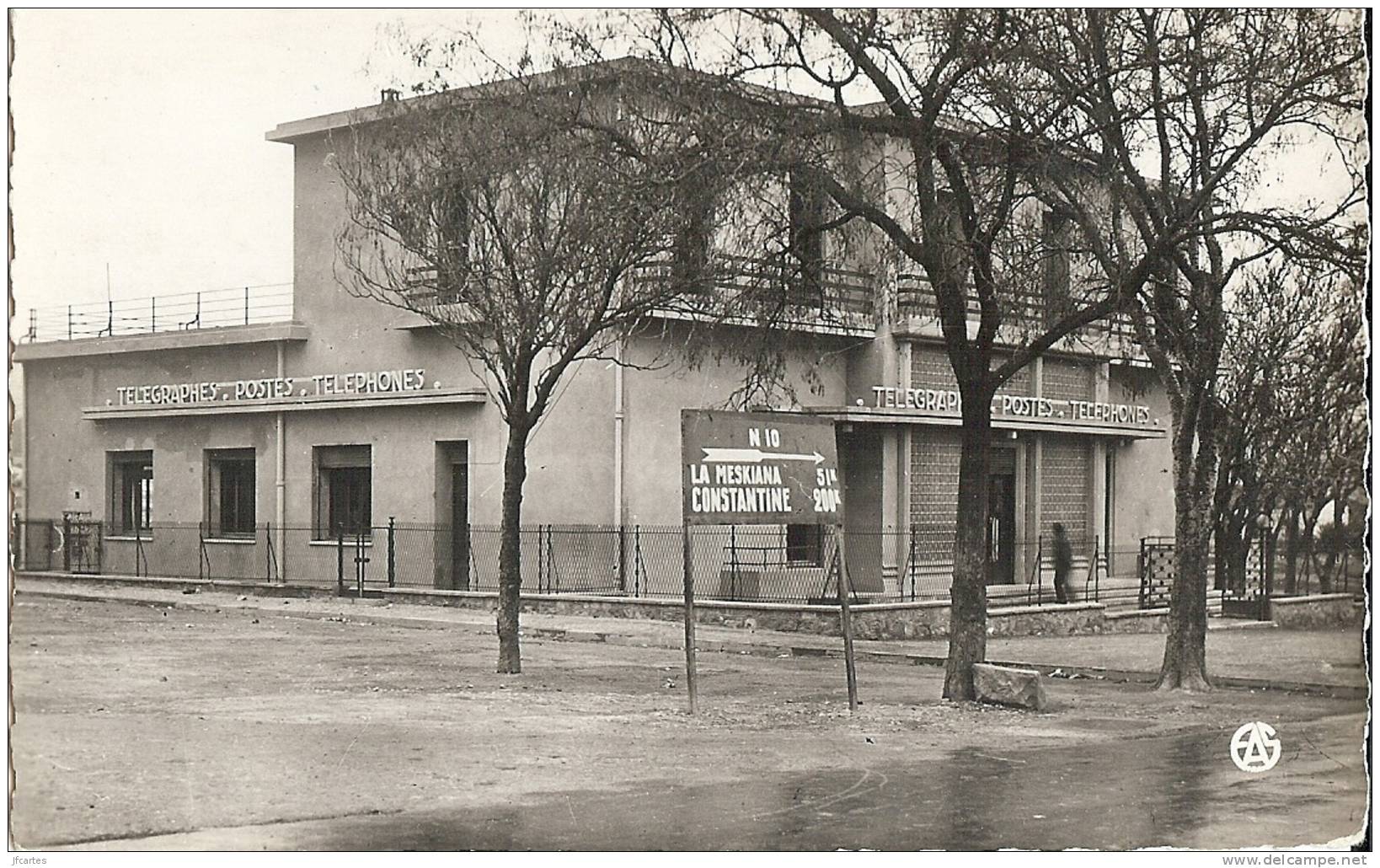 ALGERIE * TEBESSA - L'Hôtel des Postes - Semi moderne petit format