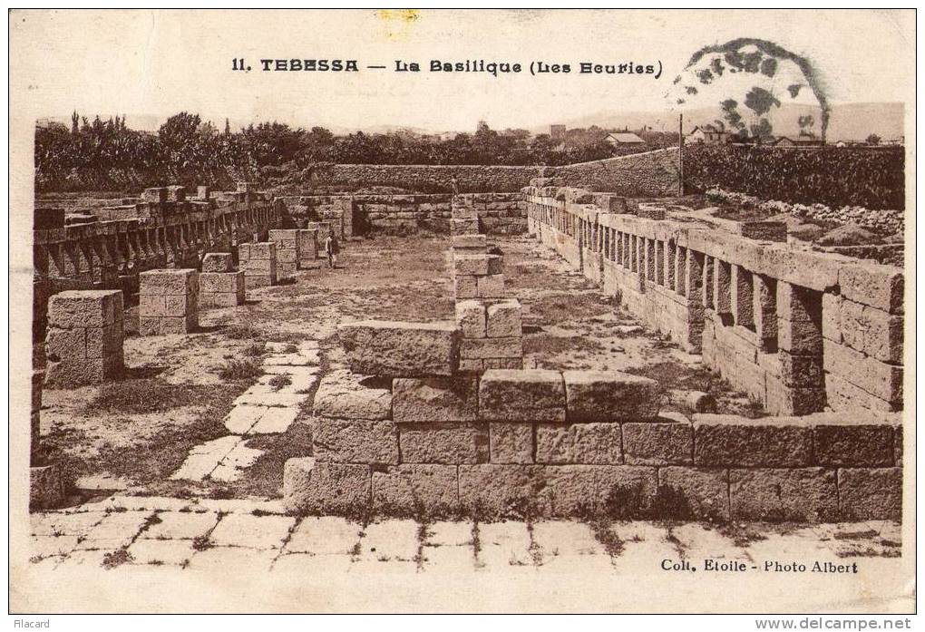 11658   Algeria  Tebessa  La  basilique  (Les  Beuries)  VGSB  1928
