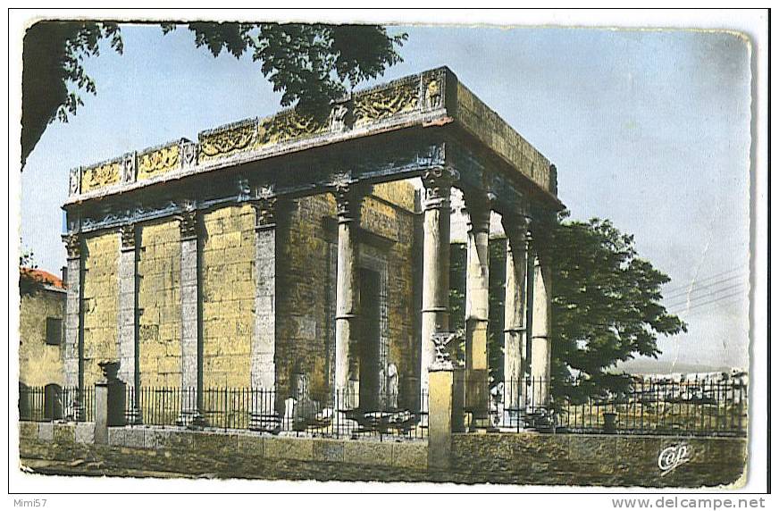 C.P.A. TEBESSA - Le Temple de Minerve