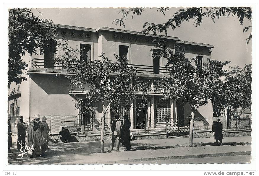 CPSM - TEBESSA - Poste et Télégraphe - oblitérée en 1956