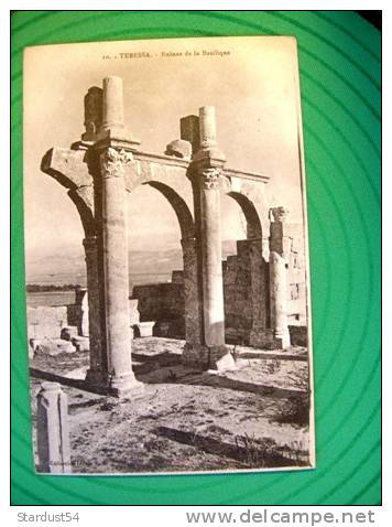Tebessa-Algérie- ruines de la Basilique-n°10