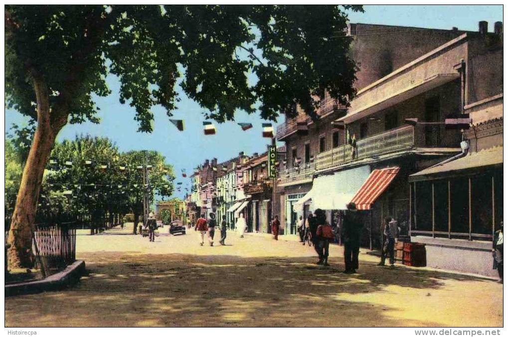 ALGERIE -  TEBESSA - LE COURS CARNOT