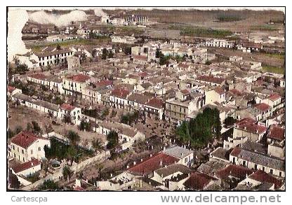 Tebessa vue generale carte abimée 1911