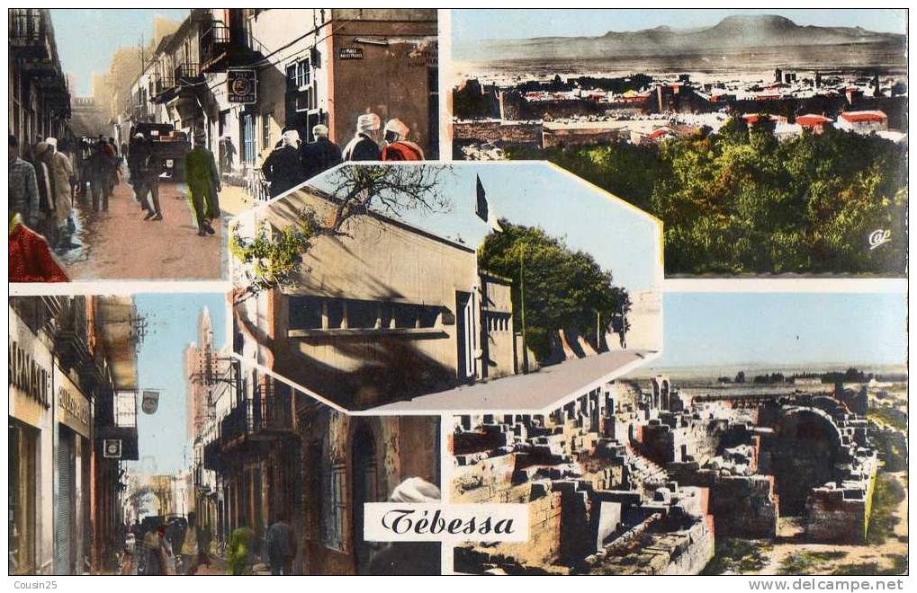 ALGERIE - TEBESSA - Multi vues