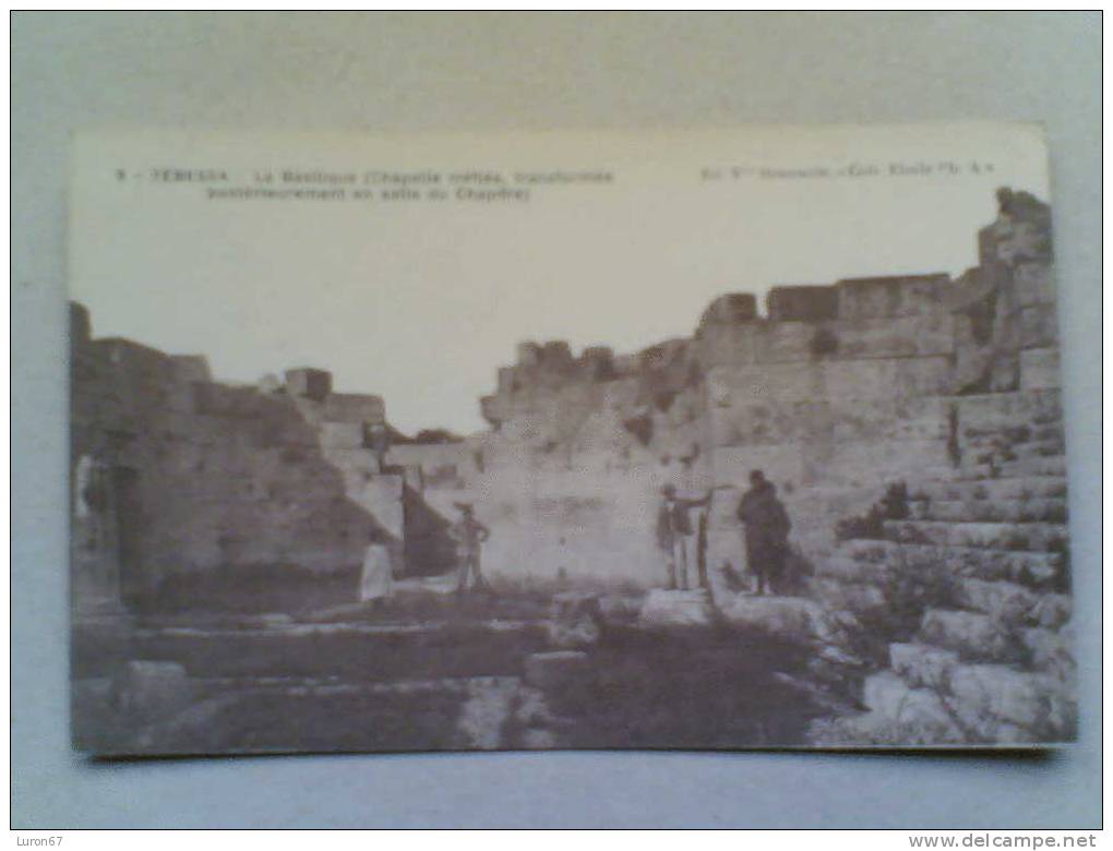 CPA DE TEBESSA la Basiique