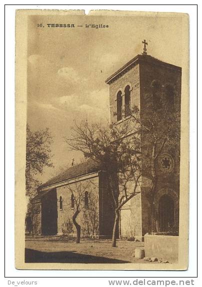 Algerie. Tebessa. L'Eglise