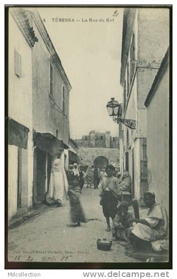 ALGERIE TEBESSA /  La rue du Kef  /