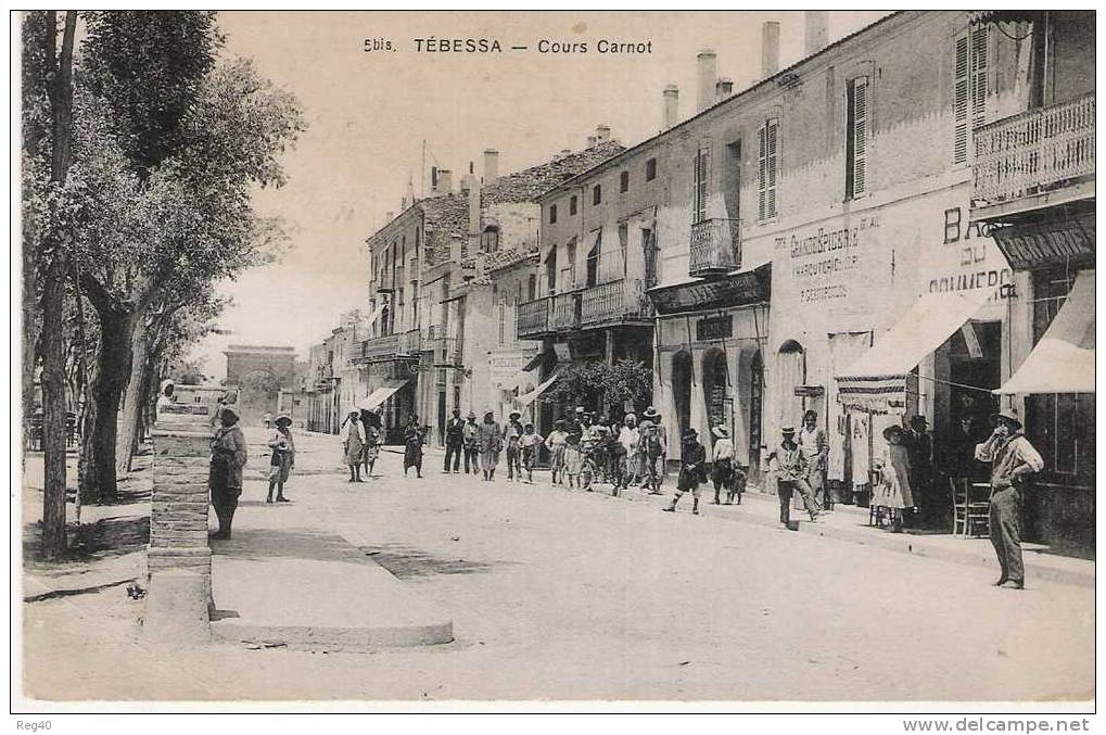 TEBESSA  -  Cours Carnot