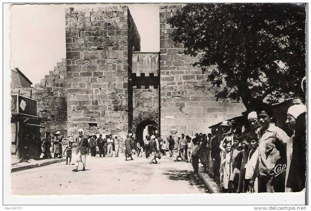 TEBESSA Algerie La Porte de Salomon Editions CAP Carte dentelée Véritable Photo