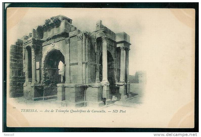 EP)49) Tebessa Arc de Triomphe Quadrifons de Caracalla