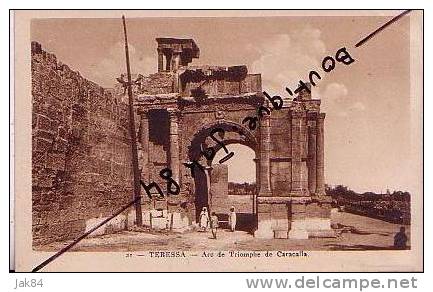X  Algérie. Tébéssa Arc de triomphe
