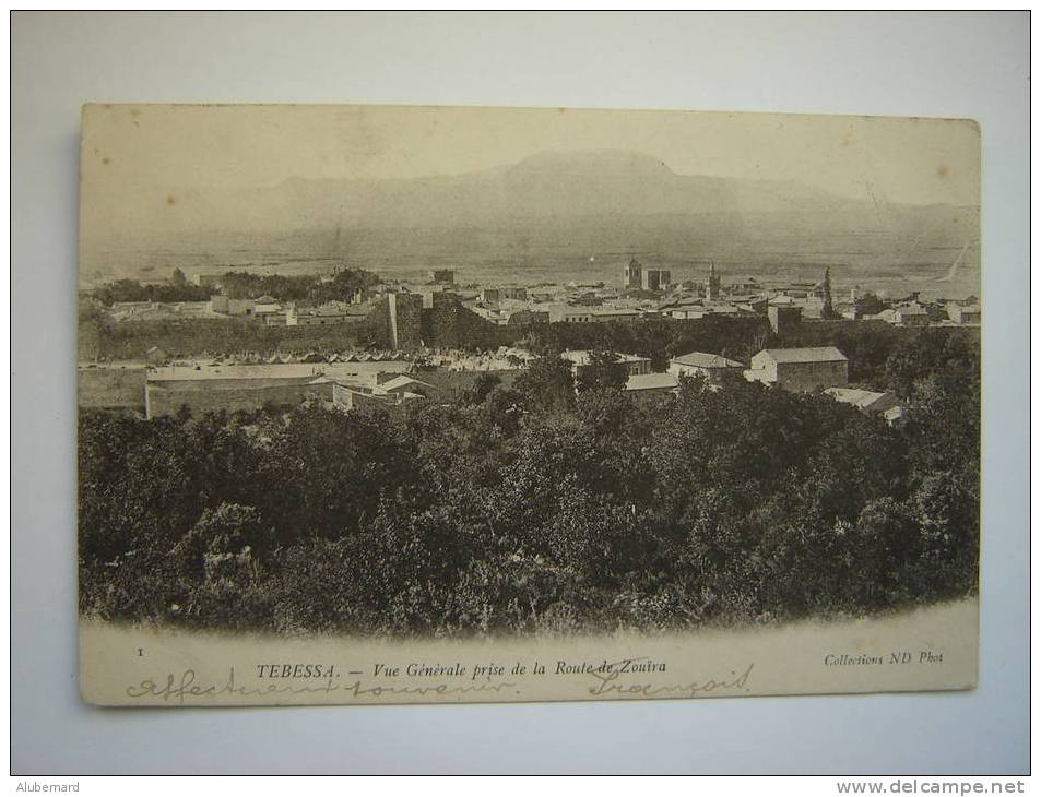 Vue générale de Tébessa.1904