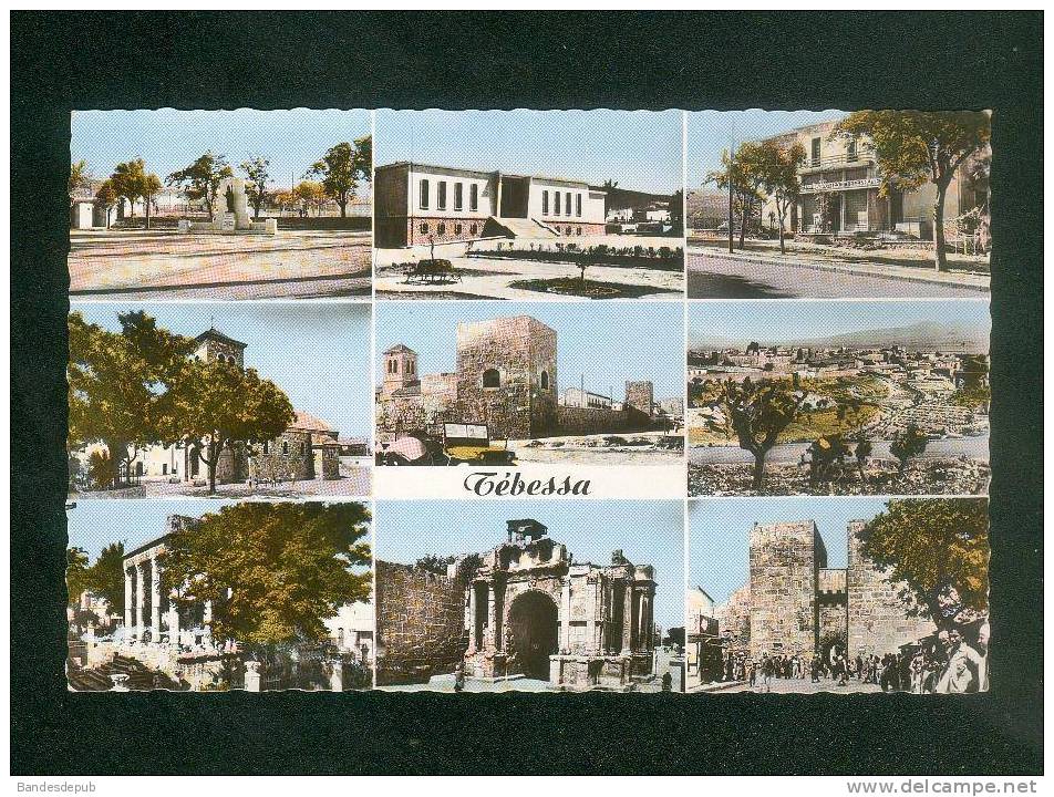 CPSM - Algérie - Tébessa - Multivues ( CAP 1546 format CPA)