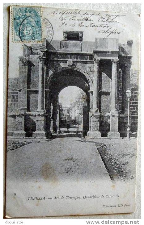 Algérie - CP N° F404 - Tebessa - CPA/E