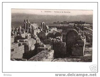 Algérie   TEBESSA   Ruines de la basilique