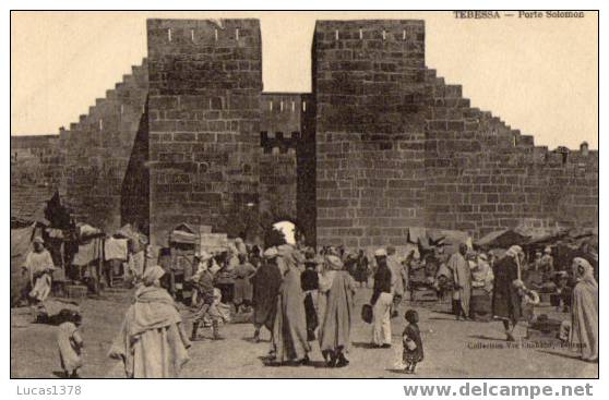 TEBESSA / PORTE SALOMON /ERREUR TYPO NOTE SOLOMON  !!!