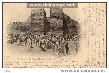 CPA Tebessa - La porte Salomon (Editeur ND N°16)
