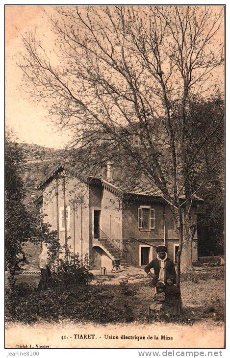 TIARET -Usine éléctrique de la Mina