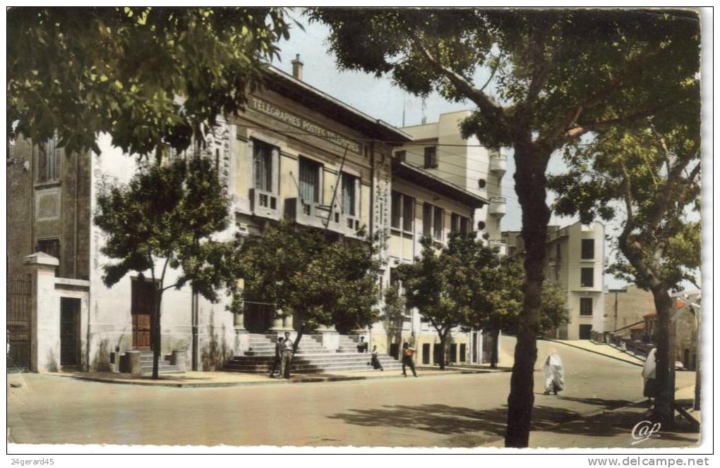 CPSM TIARET (Algérie) - La Poste Antonin Ducuing Architecte