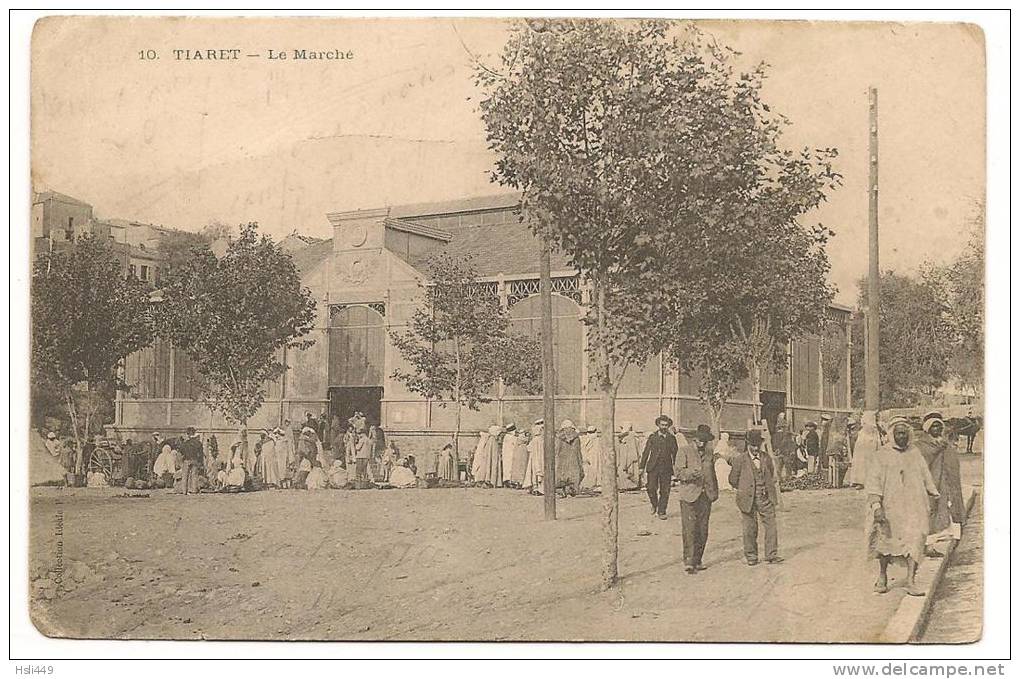 Algérie-TIARET-Le Marché.