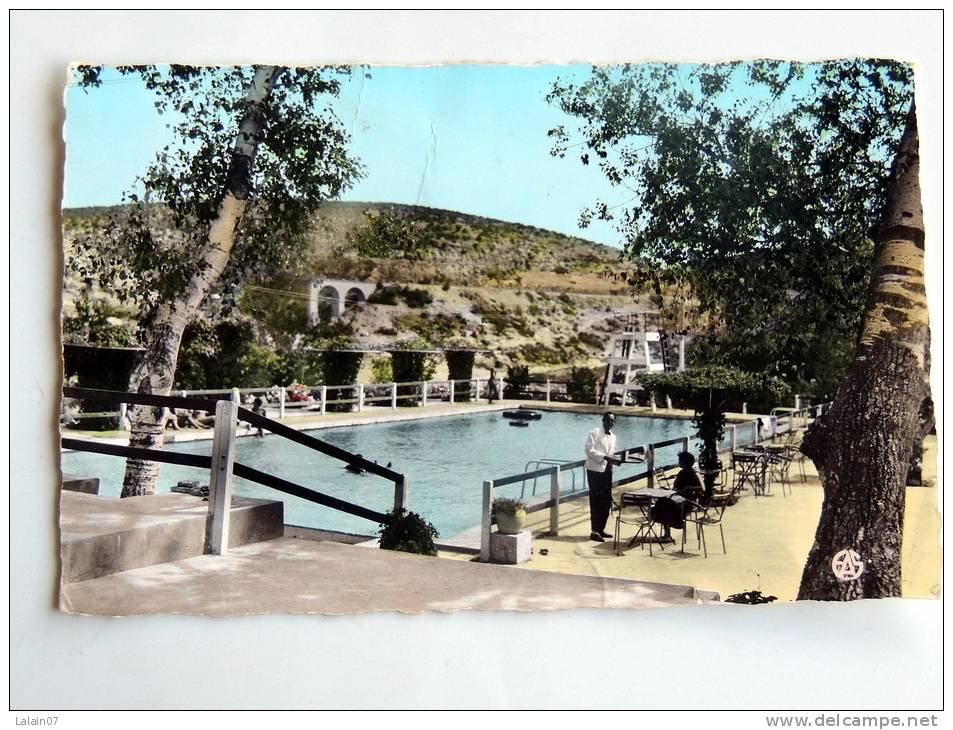 Carte postale ancienne  TIARET  La Piscine , animé