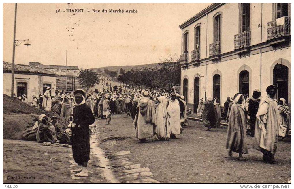 S1   -    305     -      TIARET      -          ( Algérie )         -             Rue  du  Marché   Arabe    .