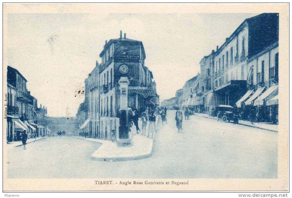 TIARET angle rue gambetta et bugeaud