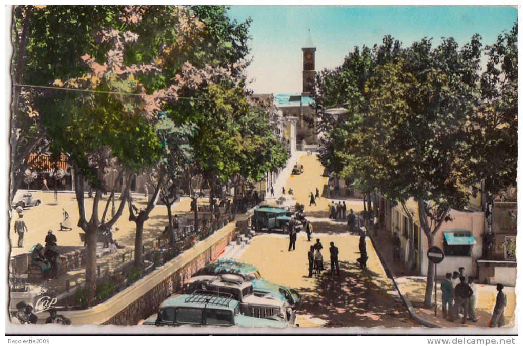 BR9462 Tiaret La place Loubet  2 scans