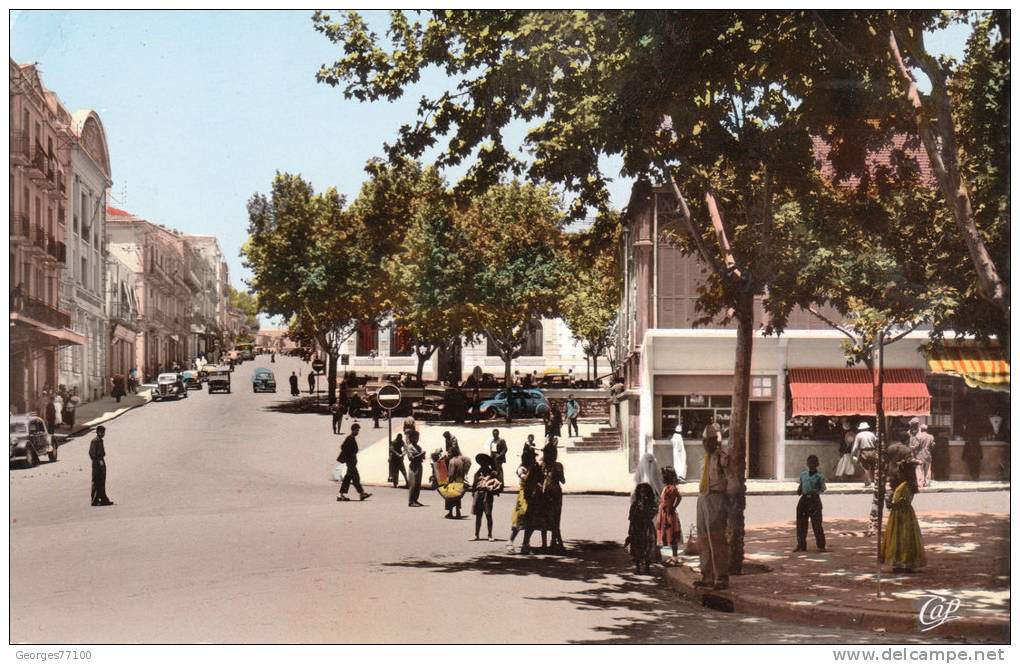 TIARET -(Algérie)- La Rue Cambon - B 155 -