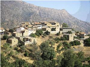 Le village de Tazla, Béjaia