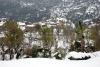 Le village de Tighilt sous la neige, Béjaia