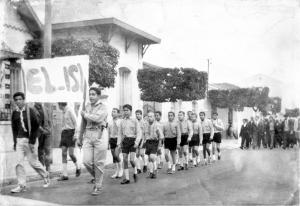 Photo souvenir des scouts de GDYEL