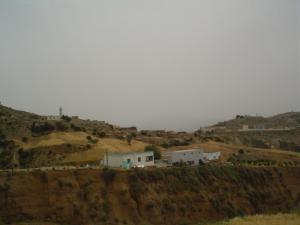 Vue sur la zaouia de Sidi Abdelkader el Djilali de Tafreg, B.B.Arreridj