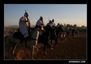 Cavalerie à la Wada de Sid Ahmed El Mejdoub