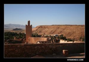 Asla, Ancienne mosquée restaurée, en bas Sidi Ahmed El Mejdoub
