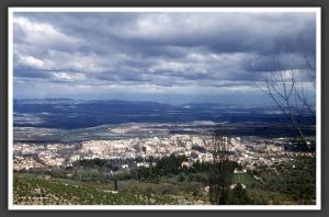 Vue sur la ville de Tlemcen, 1955