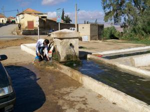 La fontaine  du  marché