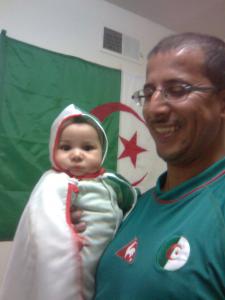 le fete de l'algerie apres le matche l'algerie - égypt