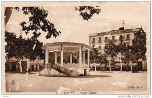 ALGERIE  TIARET  Place Carnot  ..... ( Ref FA1352 )