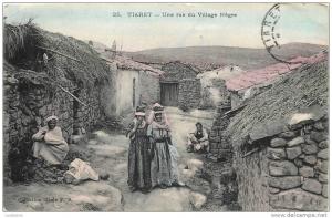 TIARET UNE RUE DU VILLAGE NEGRE  COLLECTION IDEALE P.S.