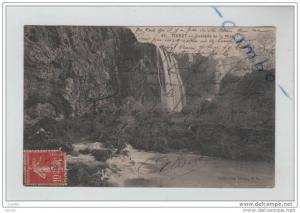 ALGERIE -  TIARET  - Cascade de la Mina (1909)