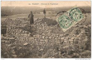 cpa Tiaret ruines de Tagdempt
