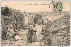 cpa Tiaret rue village Nègre